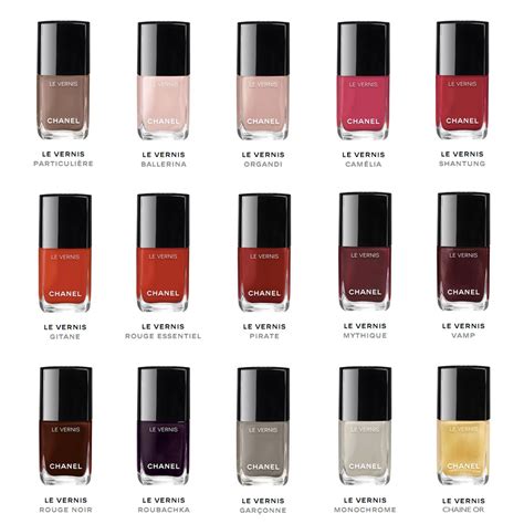 chanel la base nail varnish|Chanel nail polish colour chart.